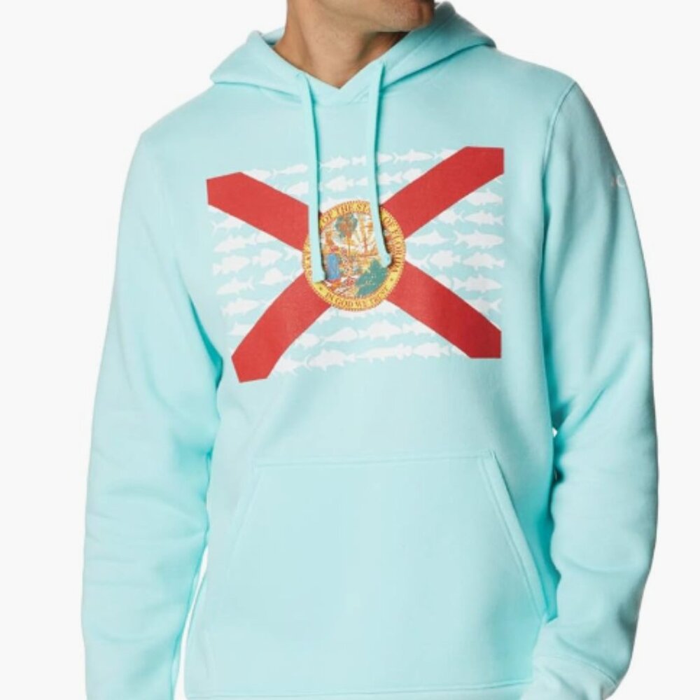 Columbia Men's PFG Fish Flag Ii Hoodie - XXL